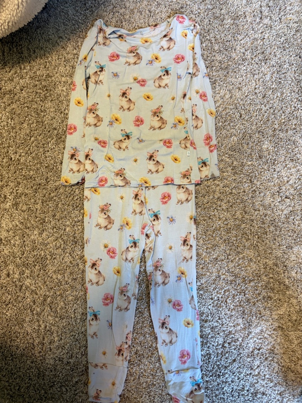 3T-4T Posh Peanut Bunnies PJ Set